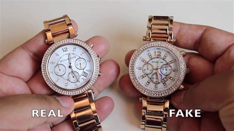 michael kors watches fake vs real|michael kors watch false.